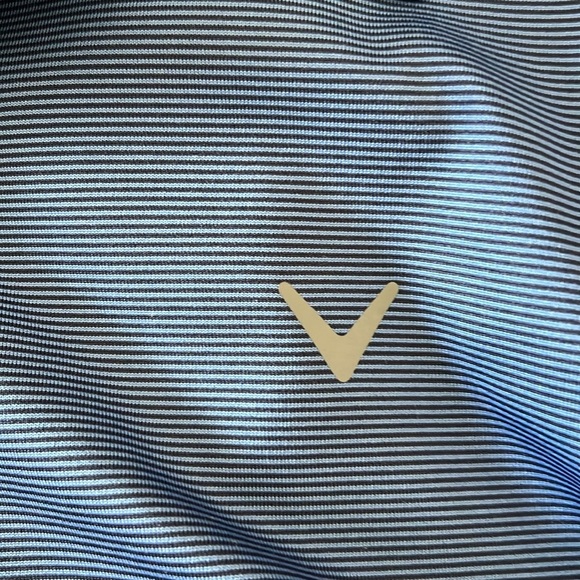 Callaway Short Sleeve 1/4 Button Collar Opt Dri Golf Shirt 1069 - Picture 4 of 4